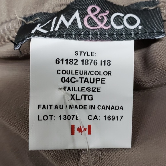 Kim & Co. Beige Casual Dress Pants - Picture 4 of 5